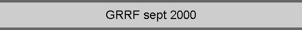 GRRF sept 2000