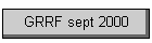 GRRF sept 2000
