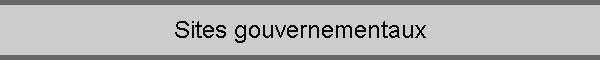 Sites gouvernementaux